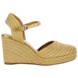 CASTAÑER Espadrillas con zeppa ORO 40