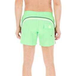 SUNDEK Shorts da mare VERDE LIME S