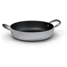 Ballarini Professionale Tegame in alluminio antiaderente per induzione con maniglie in acciaio inox, spessore 4 mm, diam. 28cm (2° SCELTA)