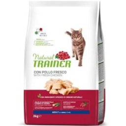 Natural Trainer Cat Adult con Pollo Fresco 3 kg