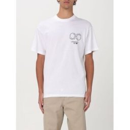 Carhartt T-shirt in cotone organico con logo Bianco Taglia XS