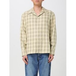 Séfr Camicia casual in cotone e lino check Fantasia Taglia L