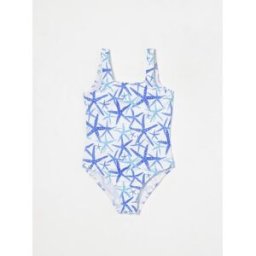 Kampos Costume intero stampato Bianco Taglia 2