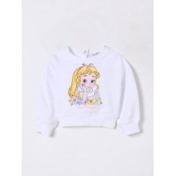 Monnalisa Felpa a girocollo Disney Bianco Taglia 9M