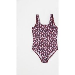 Kampos Costume intero stampato Bordeaux Taglia 2