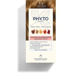 PHYTO (LABORATOIRE NATIVE IT.) Phyto Phytocolor Colorazione Permanente Tinta Numero 7.3 - Tinta capelli colore biondo dorato