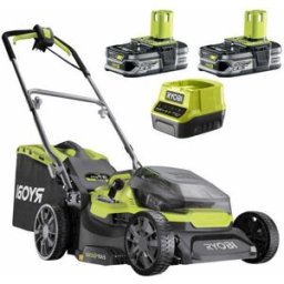 Ryobi Hybrid RY18LMH37A-225 - Tagliaerba a batteria - 2x18V/2.5Ah - Taglio 37 cm