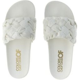 COLORS OF CALIFORNIA Ciabatte con fascia PANNA 37