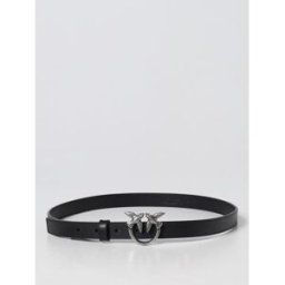 Pinko Cintura Love Berry in pelle Nero 1 Taglia L