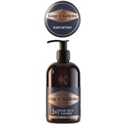 Gillette KIT BARBA SET DET.350+IDR 100ML+BAG