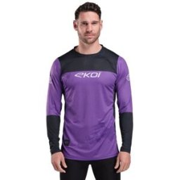 Ekoï Maglia MTB a maniche lunghe EKOI Perf Viola
