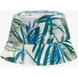 Roberto Cavalli Cappellino Con Logo - Female Cappelli E Guanti Verde UNICA