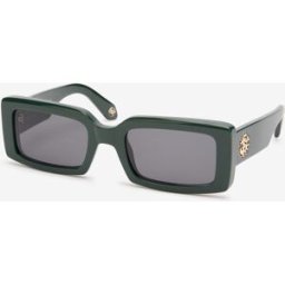 Roberto Cavalli Occhiali Da Sole Squadrati Monogram Rc - Female Occhiali Da Sole Verde Scuro UNICA