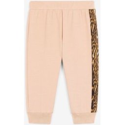 Roberto Cavalli Ocelot-print Sweatpants - Female Abbigliamento Rosa 06M