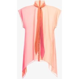 Roberto Cavalli Camicia Con Fiocco - Female Camicie E Top Fucsia 40