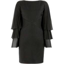 Roberto Cavalli Abito Corto Con Scollo Posteriore - Female Abiti Nero 46