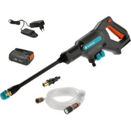 Gardena AcquaClean 24/18V Lithium - Pistola idropulitrice a pressione - con batteria 2.5A