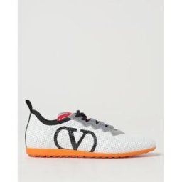 Valentino Garavani Sneakers Chromathon in nappa traforata Bianco Taglia 42½