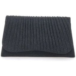 Clutch da sera nero effetto conchiglia COVERI COLLECTION SERA 099 --