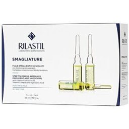 IST.GANASSINI SpA Rilastil Smagliature Fiale - Trattamento urto per la prevenzione ed il trattamento delle smagliature - 10 fiale da 5 ml