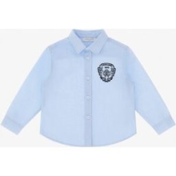 Roberto Cavalli Camicia Con Logo Rc - Male Abbigliamento Azzurro 09M