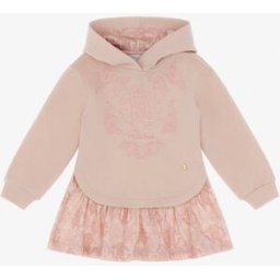 Roberto Cavalli Abito Con Logo Rc - Female Abbigliamento Rosa 02A