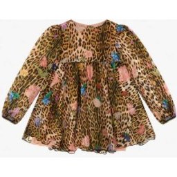 Roberto Cavalli Abito Stampa Leopardo - Female Abbigliamento Marrone Chiaro 06M