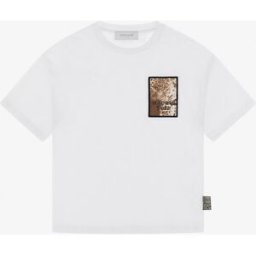 Roberto Cavalli T-shirt Con Stampa - Male Abbigliamento Bianco 10A