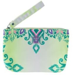 F**K Pochette in tessuto VERDE CHIARO UNICA