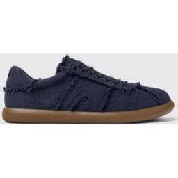 Camper Sneakers Pelotas Soller in canvas di cotone organico Blue Taglia 44