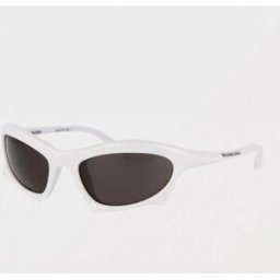 Balenciaga Occhiali da sole in acetato Bianco Taglia 59