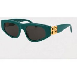 Balenciaga Occhiali da sole in acetato Verde Taglia 53
