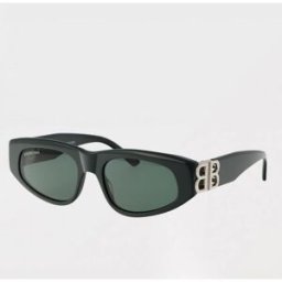 Balenciaga Occhiali da sole in acetato Nero Taglia 53