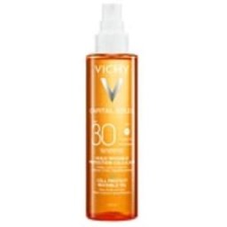 VICHY (L'Oreal Italia SpA) Vichy Capital Soleil Cell Protect Olio Invisibile SPF30 - Protezione solare alta per viso, corpo e punte dei capelli - 200 ml