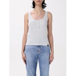 Pinko Top in cotone stretch Grigio Taglia M