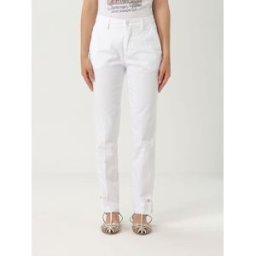 Liujo Pantalone in cotone Bianco Taglia 25