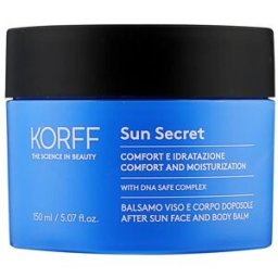 KORFF Srl Korff Sun Secret Doposole - Balsamo doposole idratante per viso e corpo - 150 ml