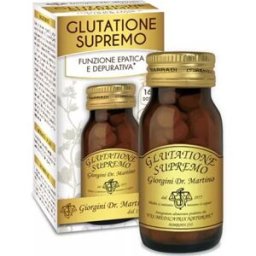 DR.GIORGINI SER-VIS Srl Glutatione Supremo - Giorgini Dr. Martino - 80 pastiglie - Integratore alimentare ad azione depurativa per l'organismo