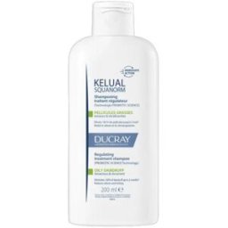 DUCRAY (Pierre Fabre It. SpA) Ducray Kelual Squanorm Shampoo Trattante Regolatore - Shampoo anti-forfora grassa - 200 ml