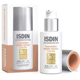 ISDIN Srl Isdin Fotoprotector Fusion Water Magic Repair Color SPF 50 - Fotoprotezione colorata anti age - 50 ml