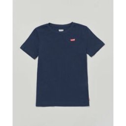 Levis T-shirt Levi's blu mezza manica con mini logo rosso