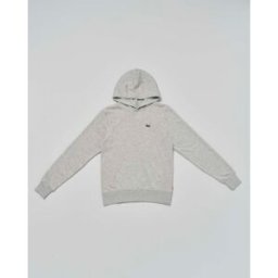 Levis Felpa Levi's grigio melange con cappuccio e mini logo batwing