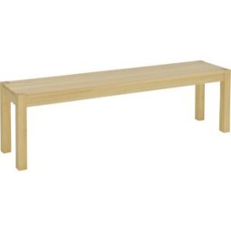 Homcom Panca da cucina in legno di pino per 3 Persone, 150Lx33x45cm, color legno Aosom