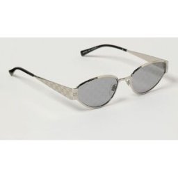 Gucci Occhiali da sole GG1853S in metallo Silver Taglia 55