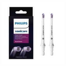 Philips Power Flosser Hx3062/00 2 Cannule Quad Stream-bianco