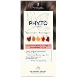 PHYTO (LABORATOIRE NATIVE IT.) Phytocolor 5 Castano Chiaro Kit Colorazione Permanente Senza Ammoniaca