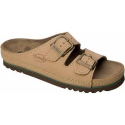 SCHOLL SHOES AIRBAG Sand.Nub.Cuoio S/C 35