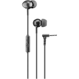 Cellular Line Auricolari in-ear neri AURICOLARI, Nero