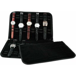 Astuccio da viaggio porta 40 orologi Black