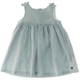 PETIT BATEAU Abito svasato SALVIA 18M